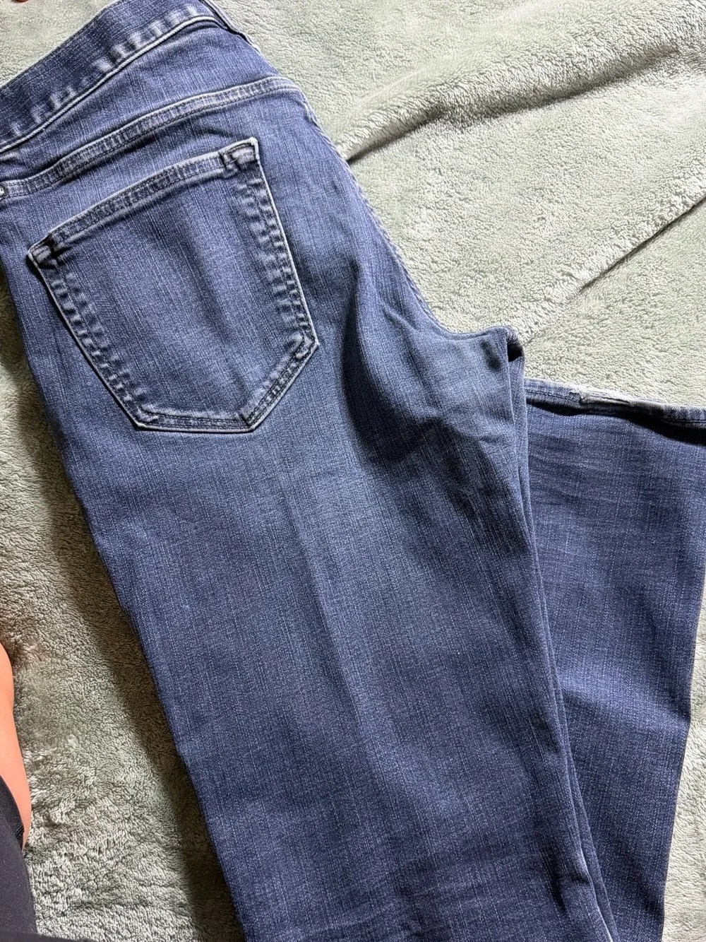 Banana Republic Men’s Dark Blue Straight-Leg Jeans